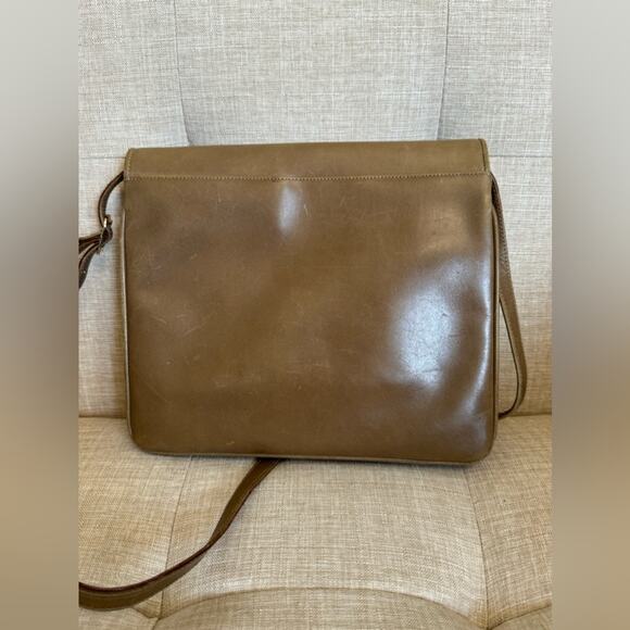 SALE SALVATORE FERRAGAMO VINTAGE Leather Shoulder/ CROSSBODY BAG - Picture 4 of 10